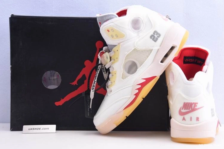 CT8480-0020 AJ5 Jordan ow 3M x​off 5  Air​ white 0509